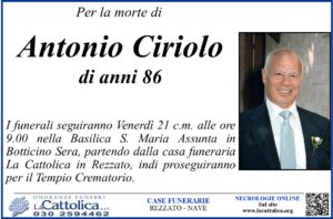 CIRIOLO ANTONIO