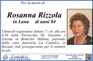 rizzola rosanna